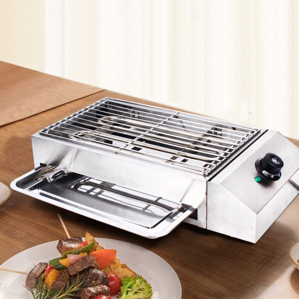 Electric 1800W Griddle Flat Top Grill Hot Plate BBQ Countertop Commercial Grills