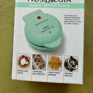 nostalgia my mini waffle maker