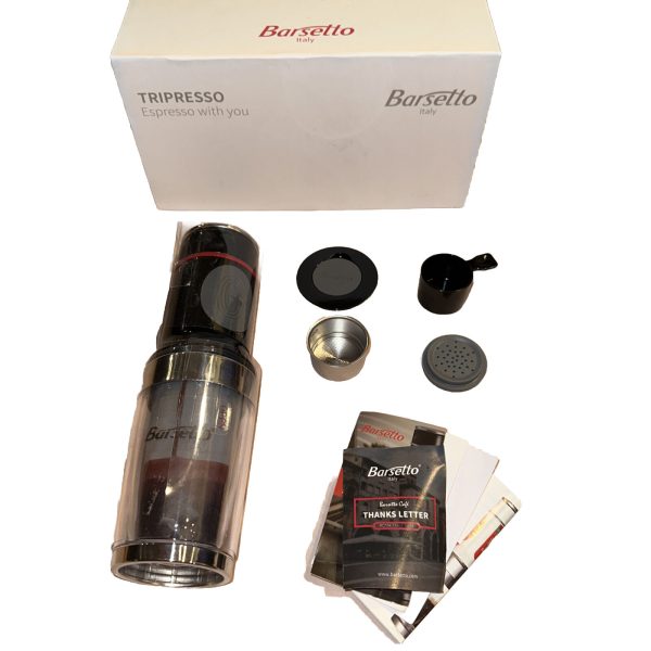 Barsetto Tripresso Portable Espresso Coffee Machine Tripresso BAH010N, BNIB