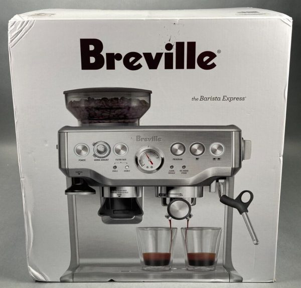 Breville BES870XL Barista Express Coffee Machine & Grinder (BRAND NEW)