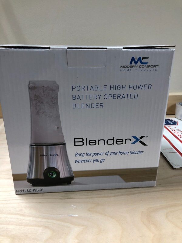 Modern Comfort BlenderX CORDLESS HOME, PORTABLE & TRAVEL