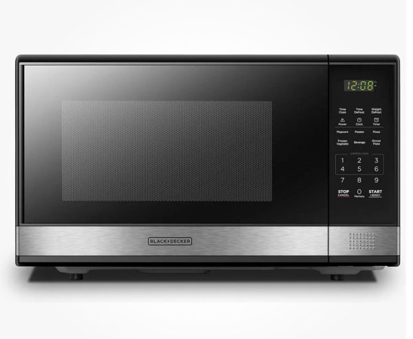 BLACK+DECKER EM031MB11 Digital Microwave Oven with Turntable