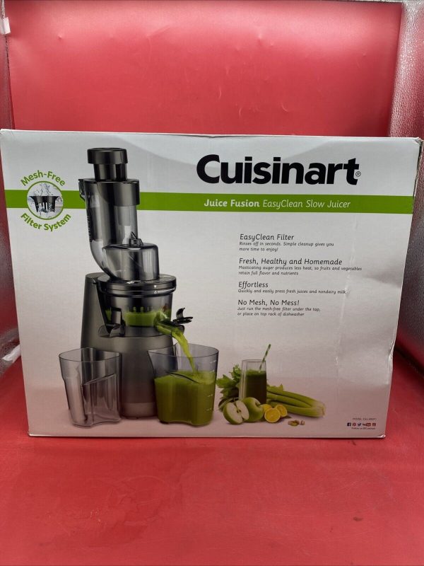 Cuisinart CSJ-300P1 Easy Clean Slow Juicer – Gray