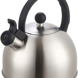 Stove Top Whistling Stainless Steel Tea Kettles 2.5QT (NEW)