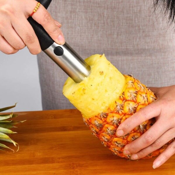 Stainless Steel Pineapple Silcer Peeler Fruit Corer Slicer Ananas Peeler Cutter