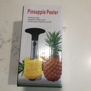 New Easy Kitchen Tool – Pineapple Corer Slicer Cutter Peeler – Stainless Steel