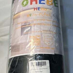 Hebe Anti Fatigue Kitchen Floor Mats,Oversized Kitchen Mat Pads,Black 60”L*17.3W