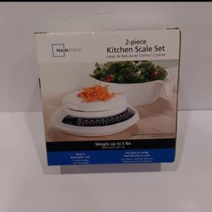 2-piece Kitchen Scale Set 5 lb. Mainstays New