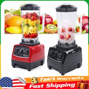 2L 2200W Heavy Duty household Grade Blender Mixer for Juicer Food Fruit Ice 3HP