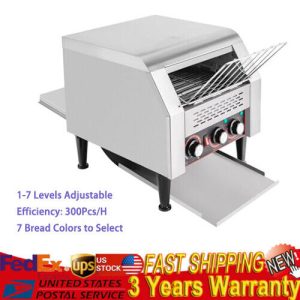 300PCS/H Electric Commercial Conveyor Toaster Tray Toasting Machine Restaurant