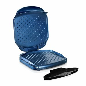 Granitestone Diamond Blue Ultra Nonstick Indoor Spike Express Electric Grill