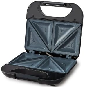 Oster DiamondForce Nonstick Stainless Steel Finish Sandwich Maker Electric Grill