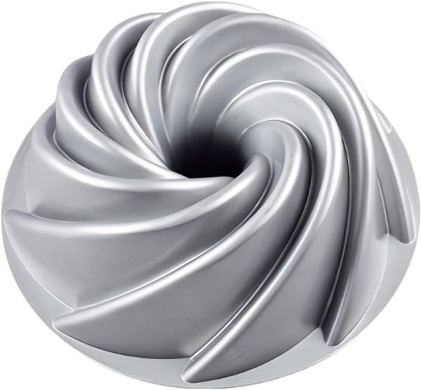 9 inch Swirl Bunt Cake Pan Alluminum Non Stick Swirlwind