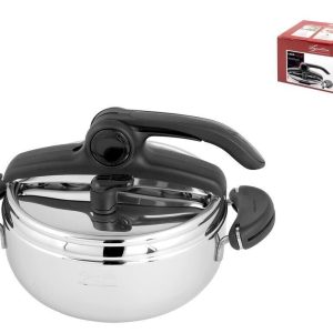 Pressure Cooker LAGOSTINA Mia Easyup in Steel 3.5 Liters