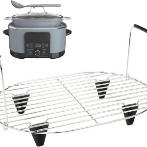 Roast and Steamer Rack Compatible with Ninja Foodi Possible Cooker Pro 8.5 Quart