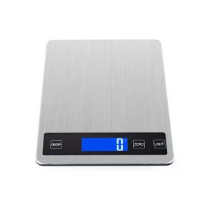 Stainless Steel Kitchen Scale,Gray Food Scale,Digital Display Show Weight