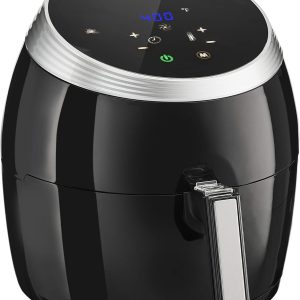 (14679) 5.3 Quart Air Convection Fryer, Black