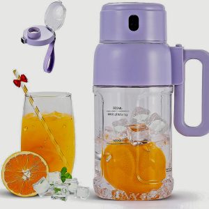 MIXIDO Portable Blender 34oz (1 L) Cordless, Battery Operated, Travel