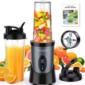 KOIOS 900W Smoothie Blender, Personal Blender for Shakes and BL337B Unit