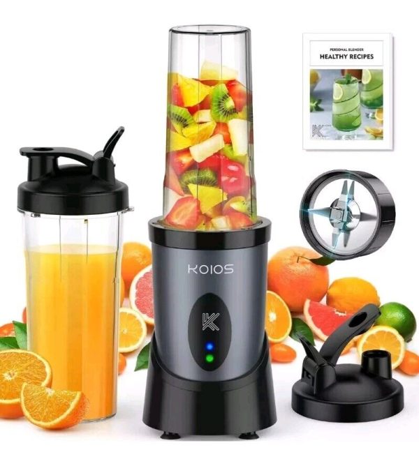 KOIOS 900W Smoothie Blender, Personal Blender for Shakes and BL337B Unit