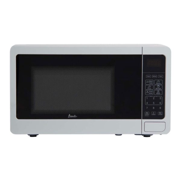 Avanti MT7V0W 0.7 Cubic Feet White Microwave Oven with 10 Power Levels