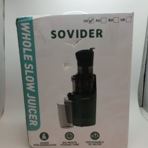 Juice Machine Sovider Whole Slow Juicer (AD4) NEW OPEN BOX. GDA2