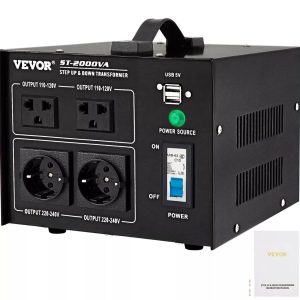 2000W Peak Voltage Converter Transformer Step Up Down 240V-110V / 110V-240V