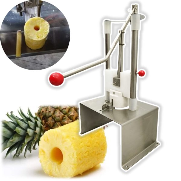 304 Stainless Steel Manual Pineapple Peeler Bromeliad Core Removing Machine