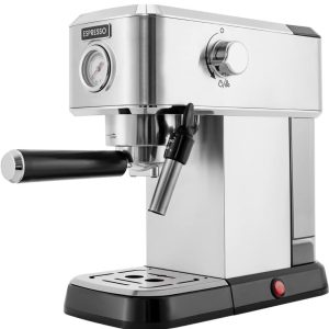 1350W Espresso Coffee Machine Cappuccino Machine Stainless Steel 50oz Water Tank