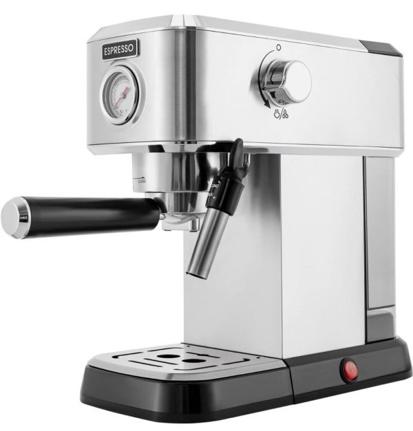 1350W Espresso Coffee Machine Cappuccino Machine Stainless Steel 50oz Water Tank