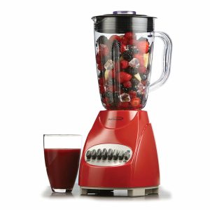 BRAND NEW Brentwood JB-220R 12-Speed + Pulse Blender, Red