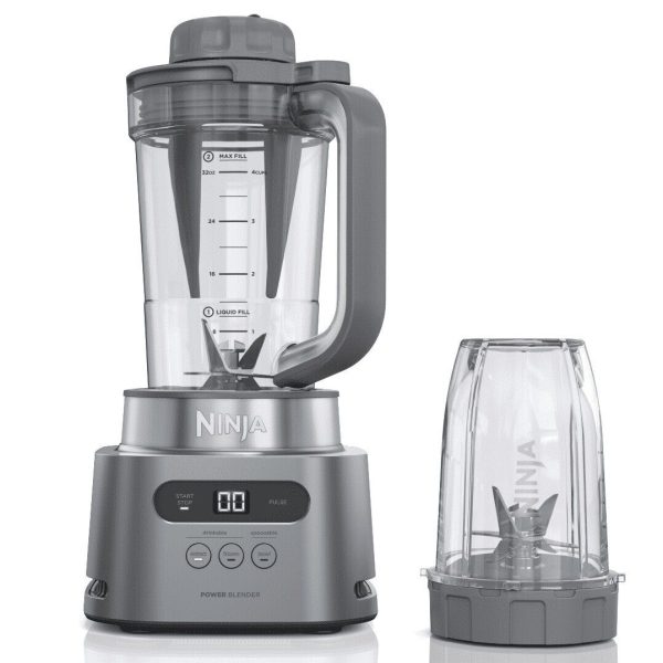 Ninja TWISTi, HIGH-SPEED Blender DUO 3 Preset Auto-iQ Programs, 34 oz, 1500W