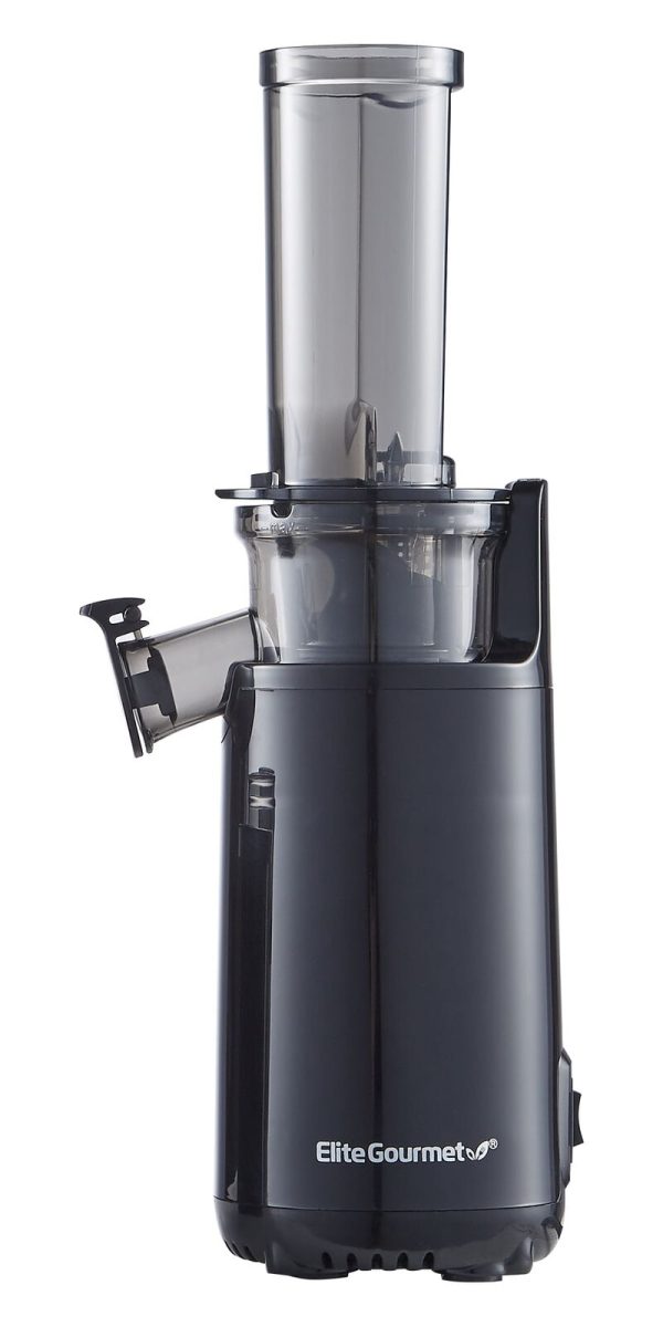 150W 16 oz 1-Speed Masticating Juicer, Black (2 Count)