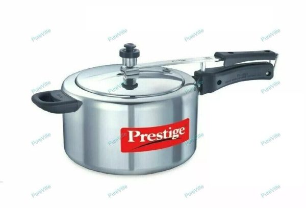 Prestige Nakshatra Aluminium Pressure Cooker, 5 Litres