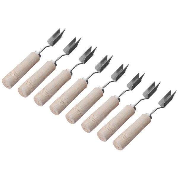 7 Pcs Metal Pineapple Peeler Pineapple Remover Potato Peeler