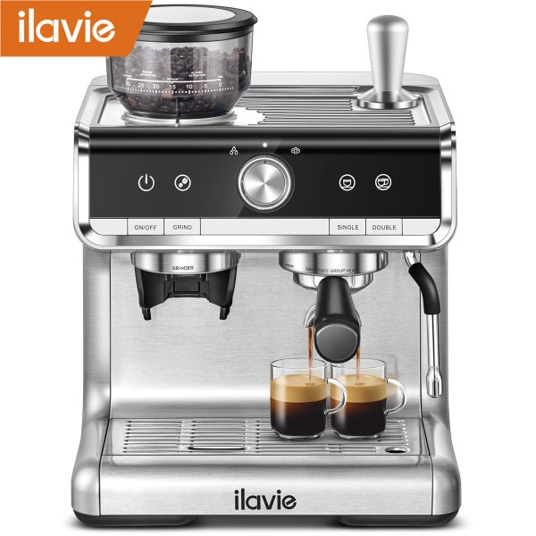 Stainless Professional Espresso Coffee Machine 20 Bar Cappuccino Latte Machines