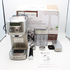 Amzchef CM1636 Stainless Steel Espresso Coffee Machine | 120V 60Hz 1350W