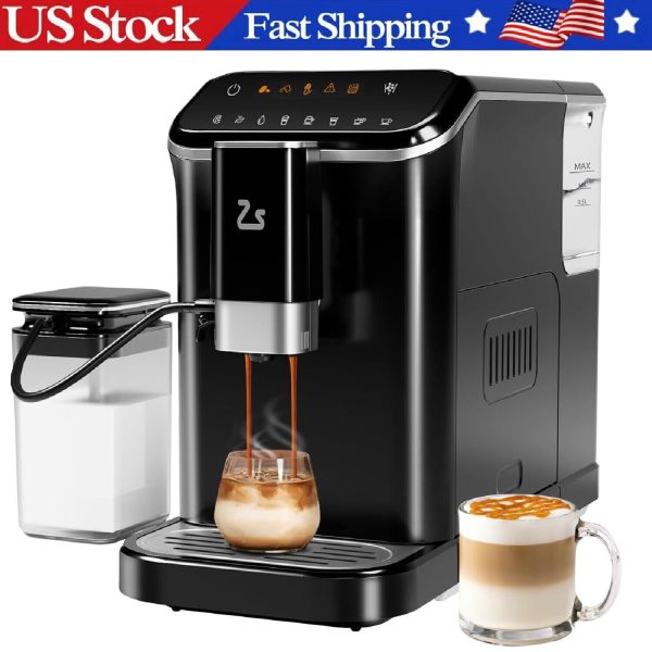 Fully Automatic Espresso Machine 20 Bar Espresso Coffee Machine & Bean Grinder