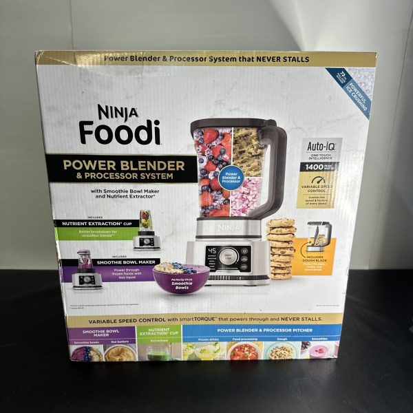 Ninja – Foodi Power Blender & Processor System, Smoothie Bowl Maker & Nutrien…