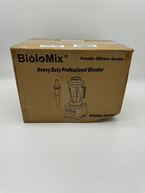 BioloMix Heavy Duty Professional Blender Peak 2200W Commercial Grade Bar Blender