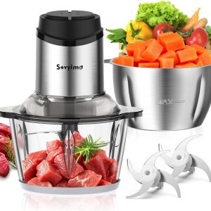 Food Processor, Meat Grinder Vegetable Chopper for Home Use,  Small Food Chopper