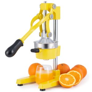 Hand Press Juicer Machine, Manual Orange Juicer and Professional Citrus Juice…