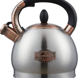 Tea Kettle -2.8 Quart Tea Kettles Stovetop Whistling Teapot Stainless Steel Tea