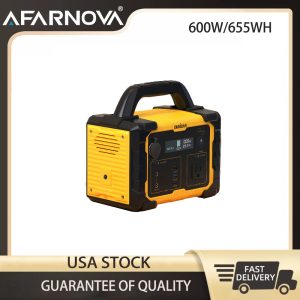 AFARNOVA 2 Portable Power Station 655Wh/600W Generator LFP Certified Brand New