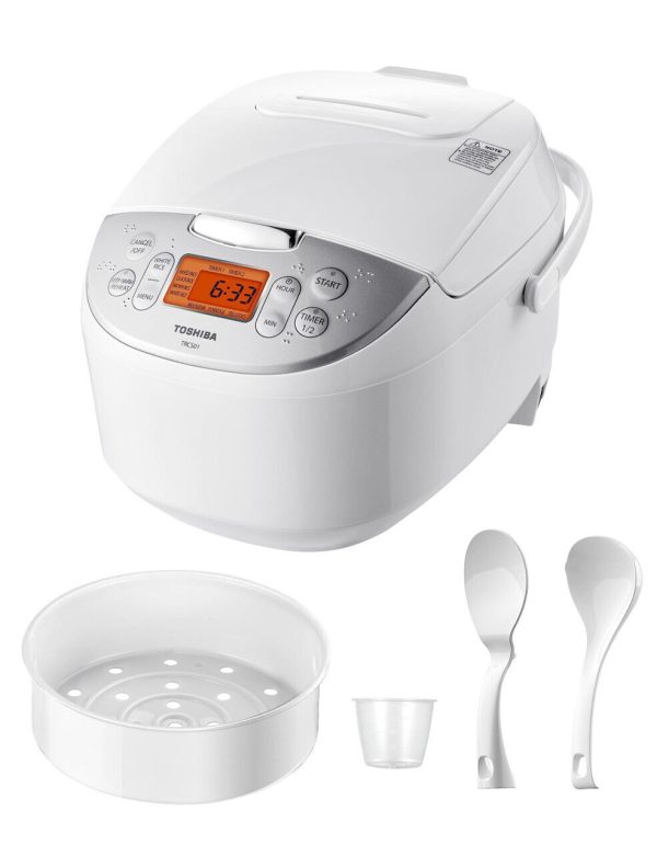 Japanese Rice Cooker with Fuzzy Logic Technology, 7 Cooking Functions