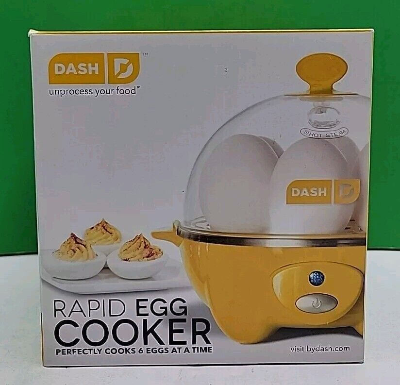 DASH Rapid Egg Cooker: 6 Egg Capacity Hard Boiled, Poached, Omelets