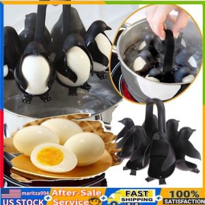 Penguin Shaped Boiled Eggs Cooker,Penguin Shaped Egg Holder US