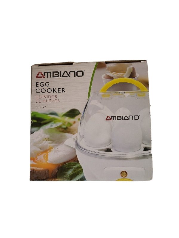 Ambiano Egg Cooker New in Box- White G12