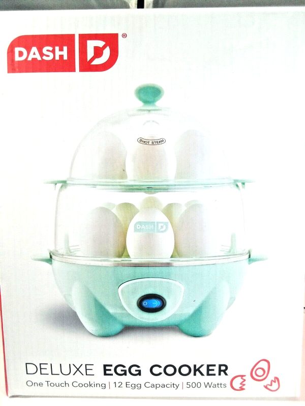 Dash Deluxe Rapid Egg Cooker Electric 12 Capacity Soft Boiled