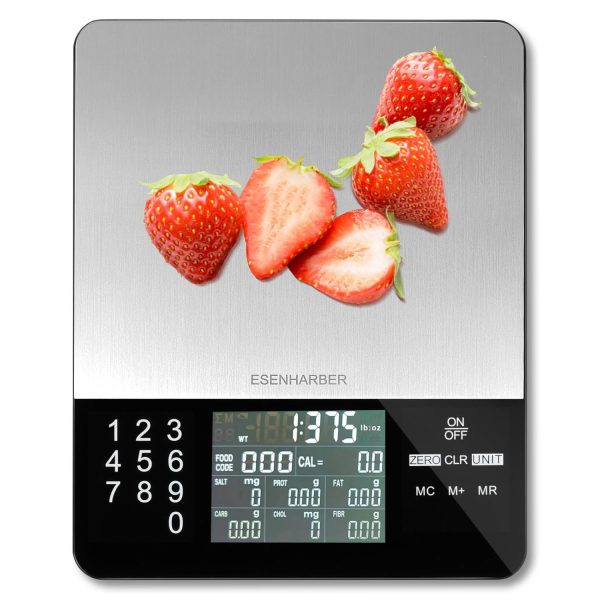 Food Scale with Nutritional Calculator, Kitchen Scale, Food Scales for Kitche…